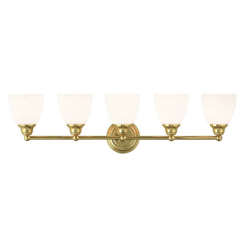 Somerville 34 Inch 5 Light Bath Vanity Light by Livex Lighting